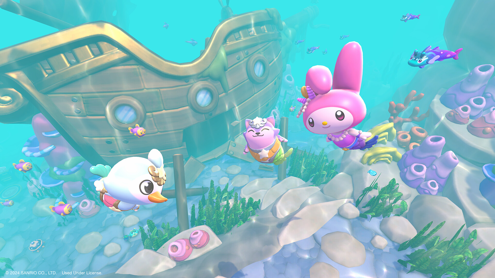 switch游戏《凯蒂猫岛屿冒险 Hello Kitty Island》美版中文+2.9.1补丁+2DLC+金手指客创社区-专注互联网轻资产资源整合与分享客创社区-专注互联网轻资产资源整合与分享
