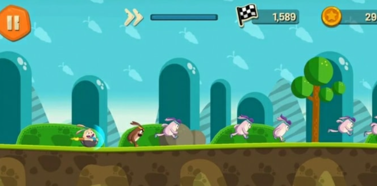 《火箭兔：硬币竞赛 Rocket Rabbit – Coin Race》Switch中文版NSZ下载客创社区-专注互联网轻资产资源整合与分享客创社区-专注互联网轻资产资源整合与分享