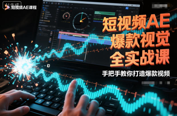 短视频AE爆款视觉全实战课，手把手教你打造爆款视频-麦子社区