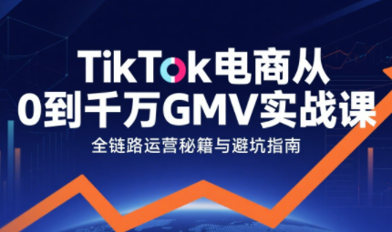 三千老师·TikTok电商从0到千万GMV实战课(更新)客创社区-专注互联网轻资产资源整合与分享客创社区-专注互联网轻资产资源整合与分享