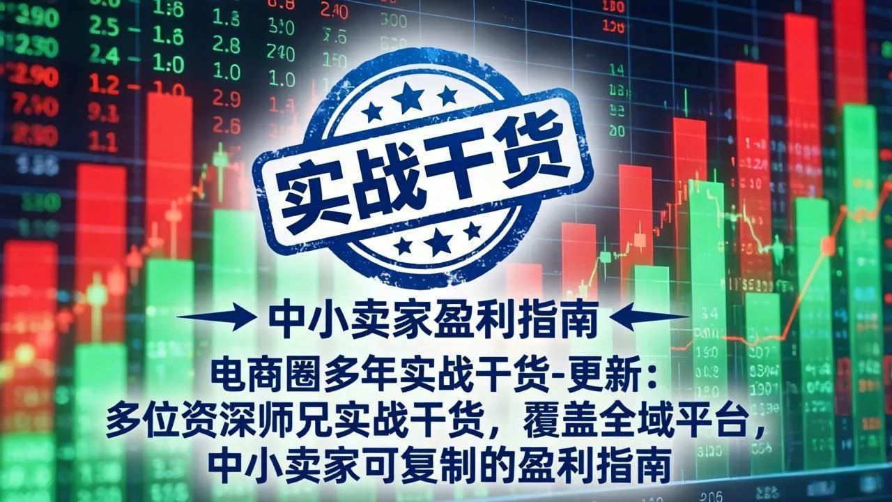 电商圈多年实战干货-更新2026：多位资深师兄实战干货/覆盖全域平台，中小卖家可复制的盈利指南客创社区-专注互联网轻资产资源整合与分享客创社区-专注互联网轻资产资源整合与分享
