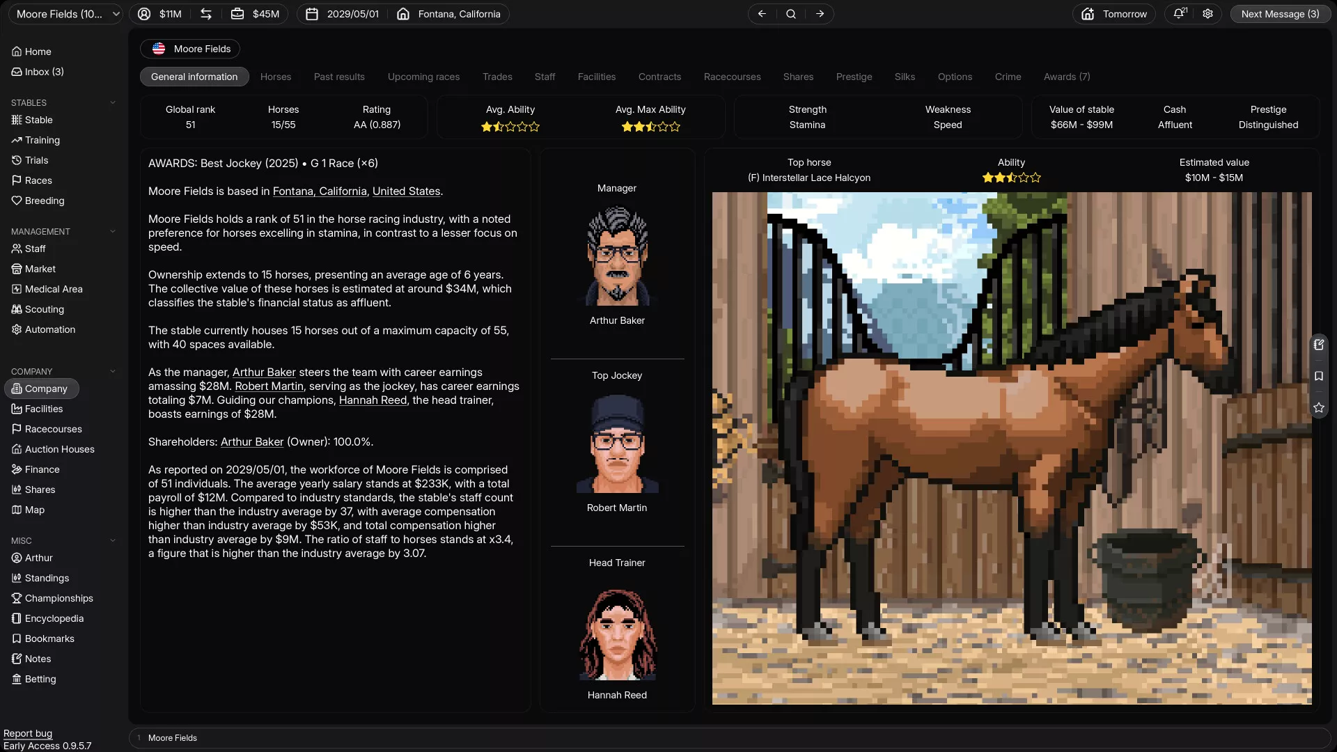 赛马经理/Horse Racing Manager 版本更新
