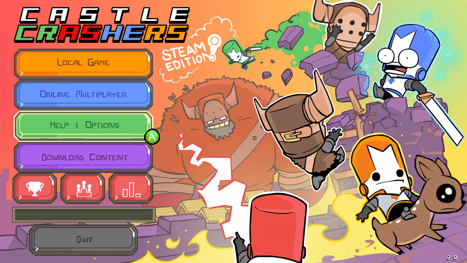 城堡毁灭者/城堡破坏者/Castle Crashers 版本更新客创社区-专注互联网轻资产资源整合与分享客创社区-专注互联网轻资产资源整合与分享