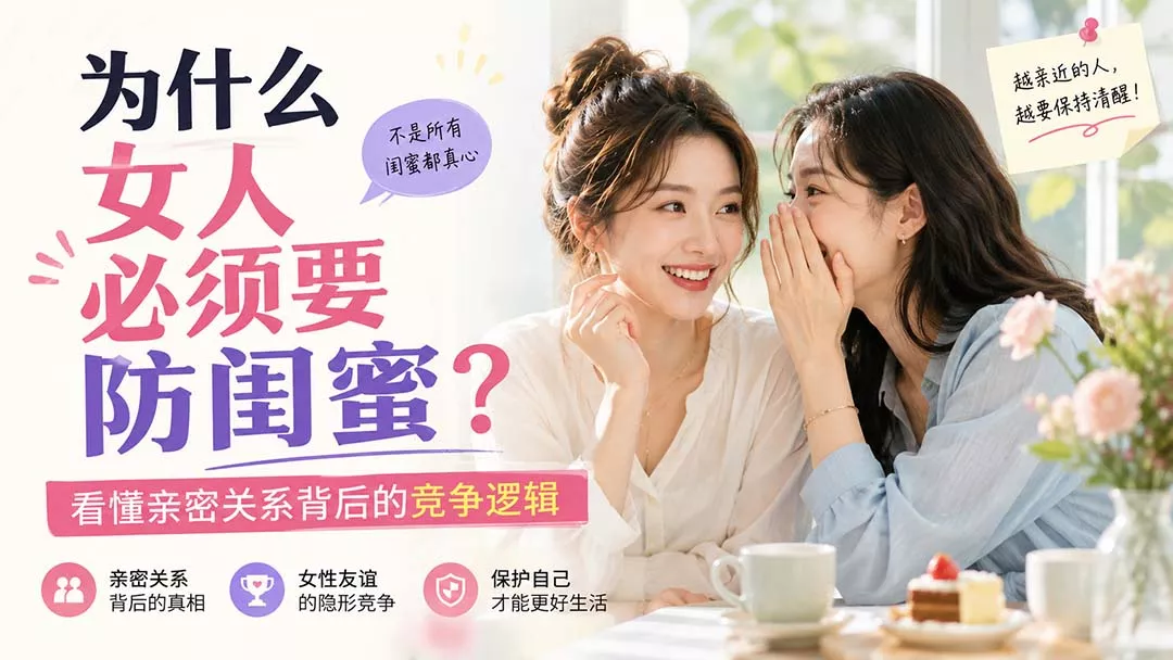 付费文章：为什么女人必须要防闺蜜？看懂亲密关系背后的竞争逻辑客创社区-专注互联网轻资产资源整合与分享客创社区-专注互联网轻资产资源整合与分享