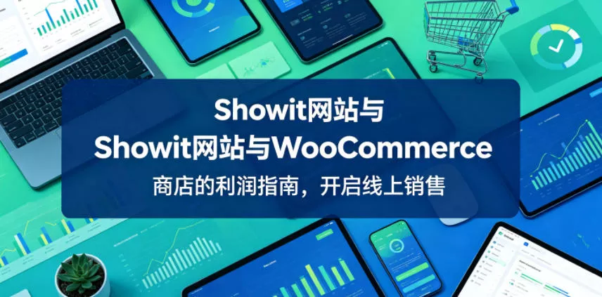 Showit网站与WooCommerce商店的利润指南，开启线上销售【原创双语字幕】 《鱼见海科技》-鱼见海资源网-免费PHP网站源码模板,插件软件网创AI智能体资源分享平台！