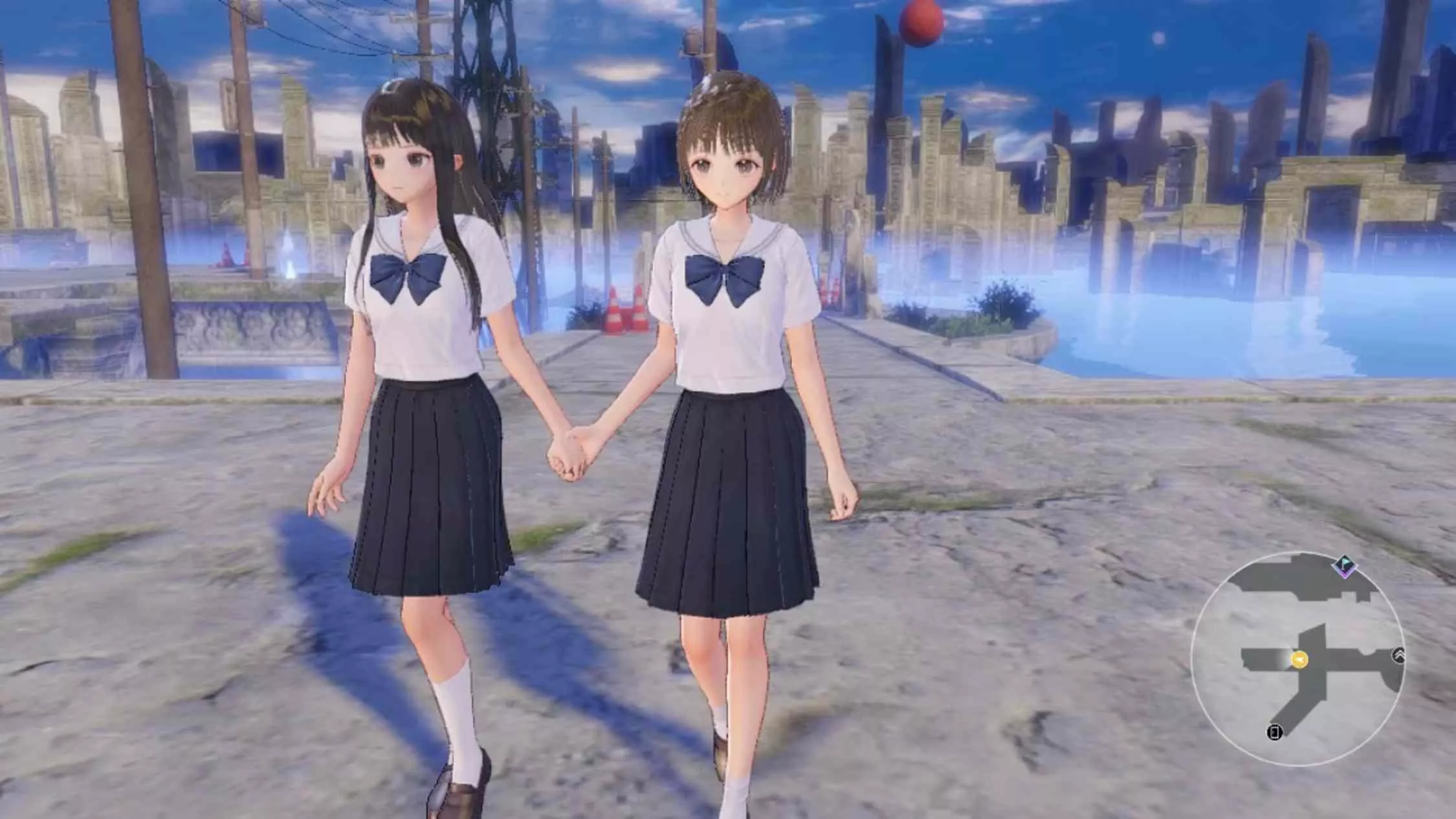 【美版】蓝色反射 四重奏 .BLUE REFLECTION Quartet 英语