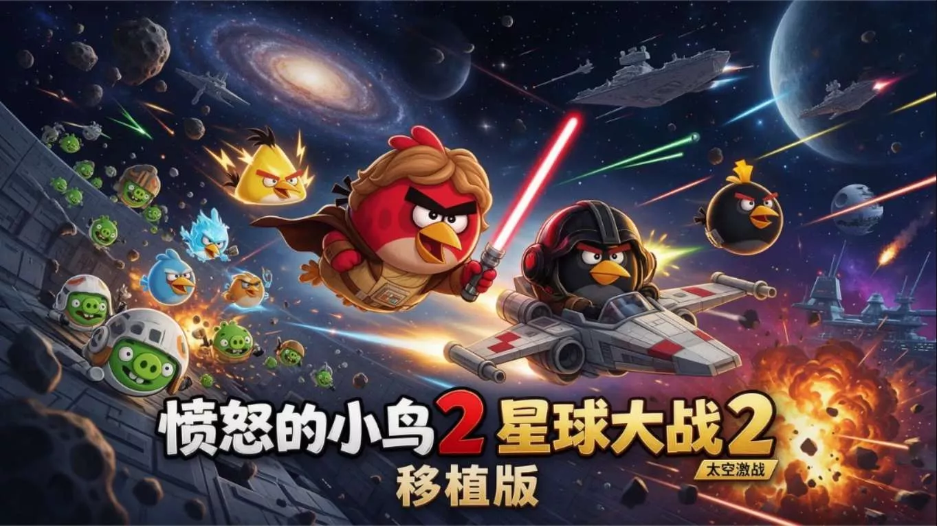 【移植游戏】愤怒的小鸟星球大战2 移植游戏客创社区-专注互联网轻资产资源整合与分享客创社区-专注互联网轻资产资源整合与分享