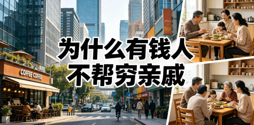 付费文章：为什么有钱人不帮穷亲戚？客创社区-专注互联网轻资产资源整合与分享客创社区-专注互联网轻资产资源整合与分享