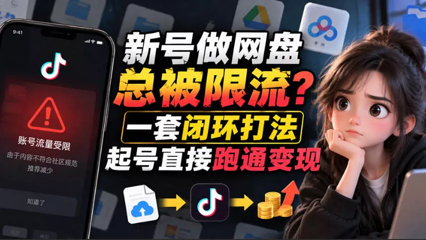 小白新号过限流：别发链先养号，12步SOP直接抄客创社区-专注互联网轻资产资源整合与分享客创社区-专注互联网轻资产资源整合与分享