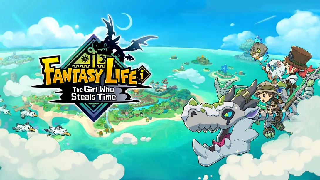 【美版】幻想生活ｉ 转圈圈的龙和偷取时间的少女 .FANTASY LIFE i: The Girl Who Steals Time 中文客创社区-专注互联网轻资产资源整合与分享客创社区-专注互联网轻资产资源整合与分享
