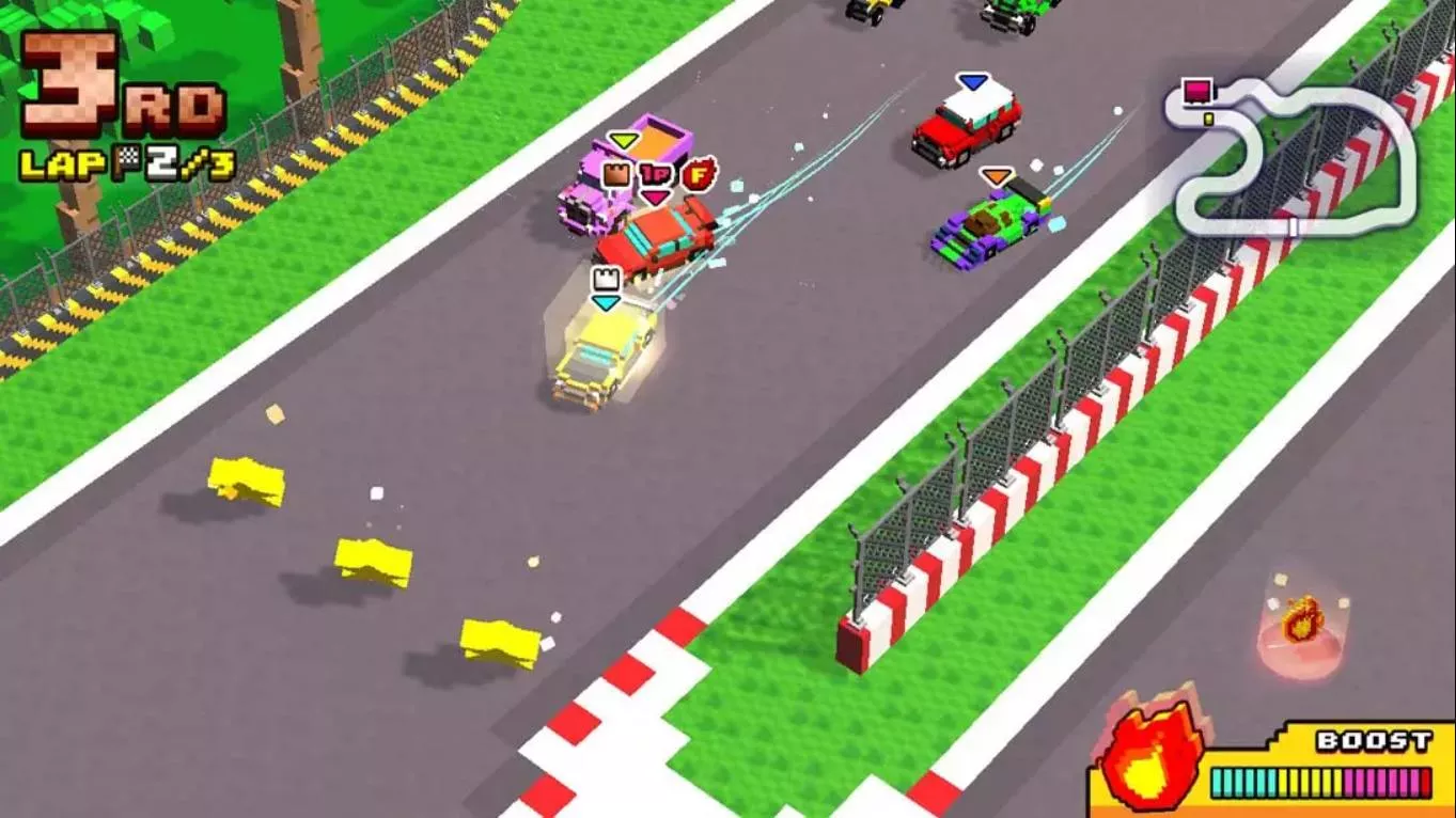 【美版】方块职业赛车手 .Chiki-Chiki Boxy Racers 中文 【美版】方块职业赛车手 .Chiki-Chiki Boxy Racers 中文