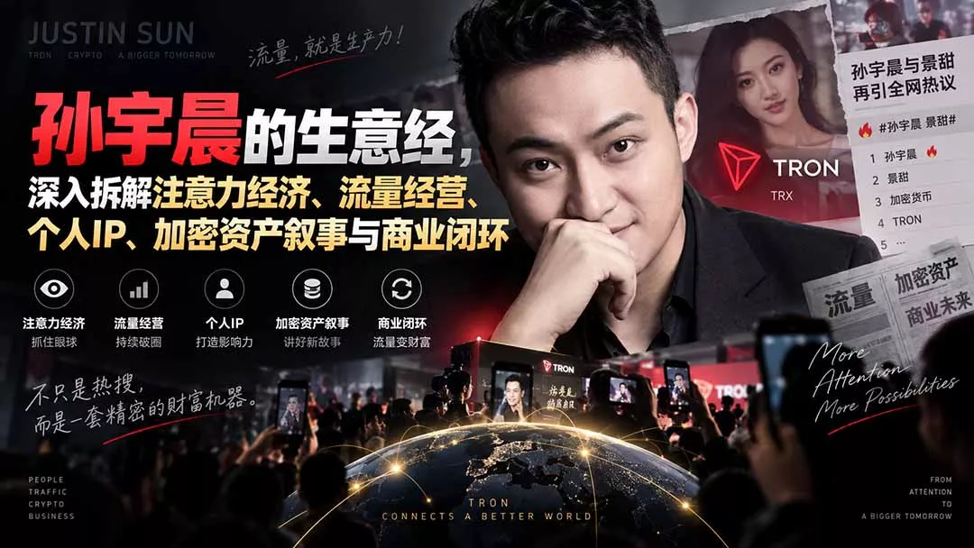 某星球精华文章——孙宇晨的生意经，深入拆解注意力经济、流量经营、