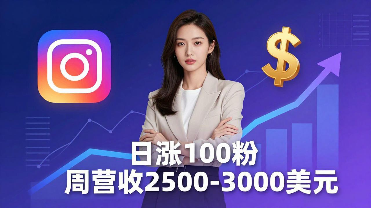 想做数字产品？Sheri亲授：日涨100粉、每周2500至3000美元的营收，Instagram躺着赚-鱼见海资源网-免费PHP网站源码模板,插件软件网创AI智能体资源分享平台！