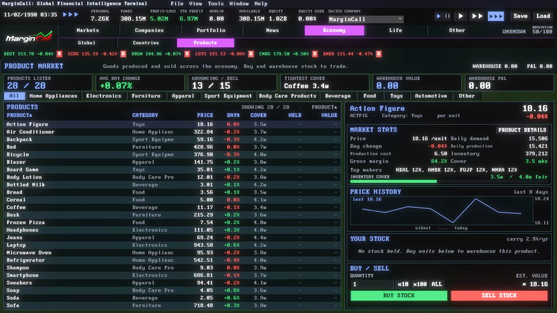 全球金融情报终端/追缴保证金/MarginCall 新游发布 全球金融情报终端/追缴保证金/MarginCall 新游发布
