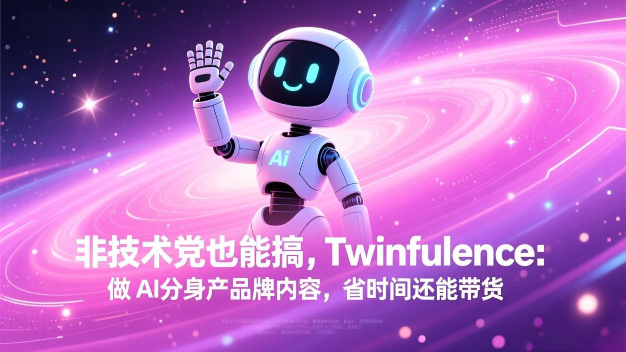 非技术党也能搞!Twinfluence:做 AI 分身产品牌内容,省时间还能带货 - 鱼见海科技详细操作教程 | 鱼见海科技-鱼见海资源网-免费PHP网站源码模板,插件软件网创AI智能体资源分享平台！