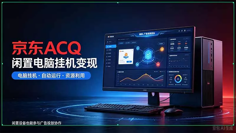 京东ACQ是什么？闲置电脑挂机采集项目拆解