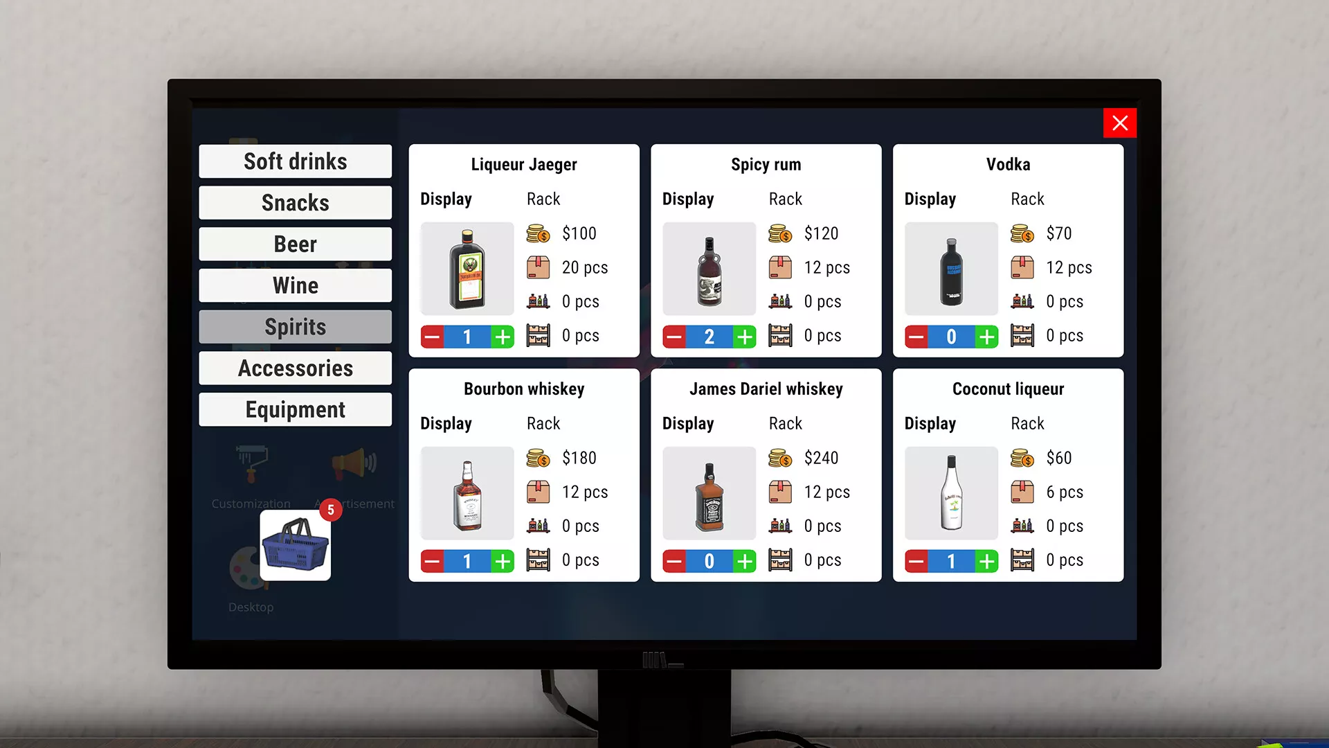 酒类商店模拟器/Liquor Store Simulator 版本更新 酒类商店模拟器/Liquor Store Simulator 版本更新