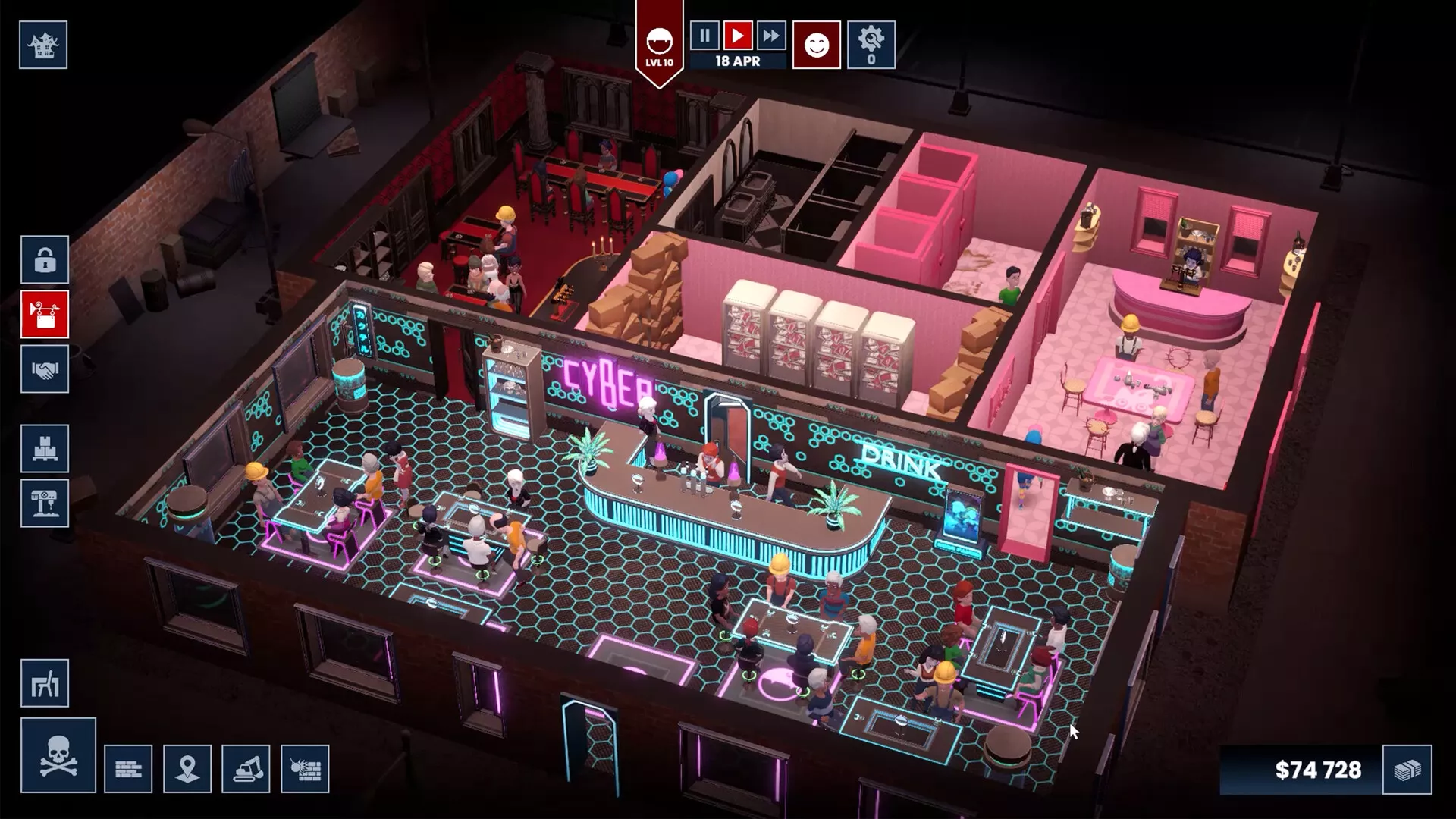 吸血鬼酒吧大亨/Blood Bar Tycoon 版本更新客创社区-专注互联网轻资产资源整合与分享客创社区-专注互联网轻资产资源整合与分享