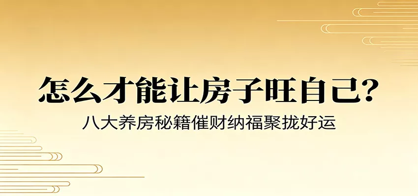 付费文章《怎么才能让房子旺自己？》八大养房秘籍催财纳福聚拢好运-软件百科