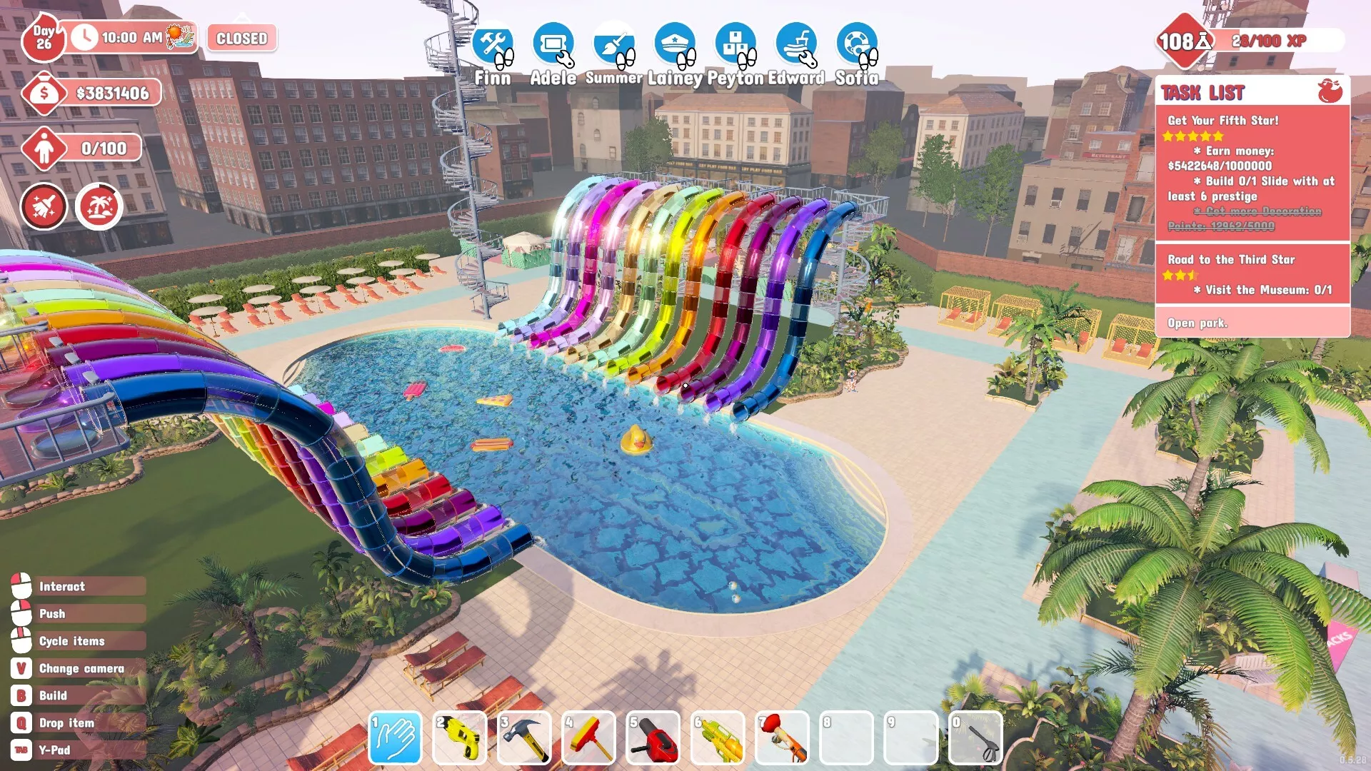 水上乐园模拟器/Waterpark Simulator/支持网络联机 新游发布 水上乐园模拟器/Waterpark Simulator/支持网络联机 新游发布