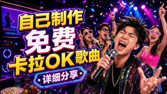 免费卡拉OK歌曲制作全攻略：音轨分离字幕制作，零基础快速做出专业K歌视频-鱼见海资源网-免费PHP网站源码模板,插件软件网创AI智能体资源分享平台！