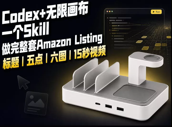 我用一个Codex Skill做完Amazon Listing：标题、五点、六图和视频全流程星享资源网星享资源网