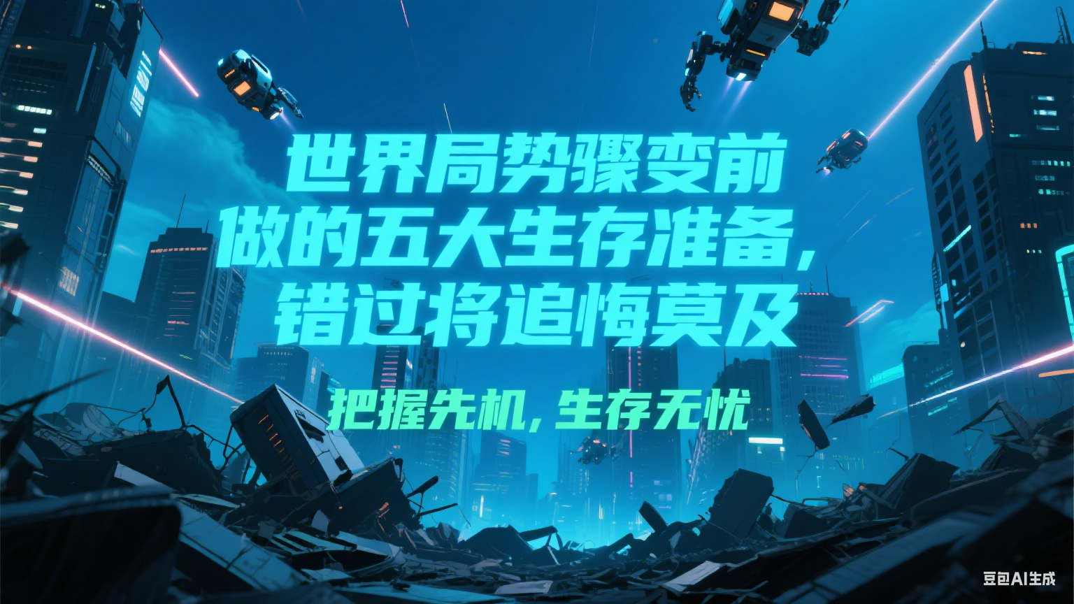 付费文章《世界局势骤变前必做的五大生存准备，错过将追悔莫及》-客创社 - 专注互联网轻资产创业及网络项目资源整合与分享客创社-免费且强大的项目分享网站！