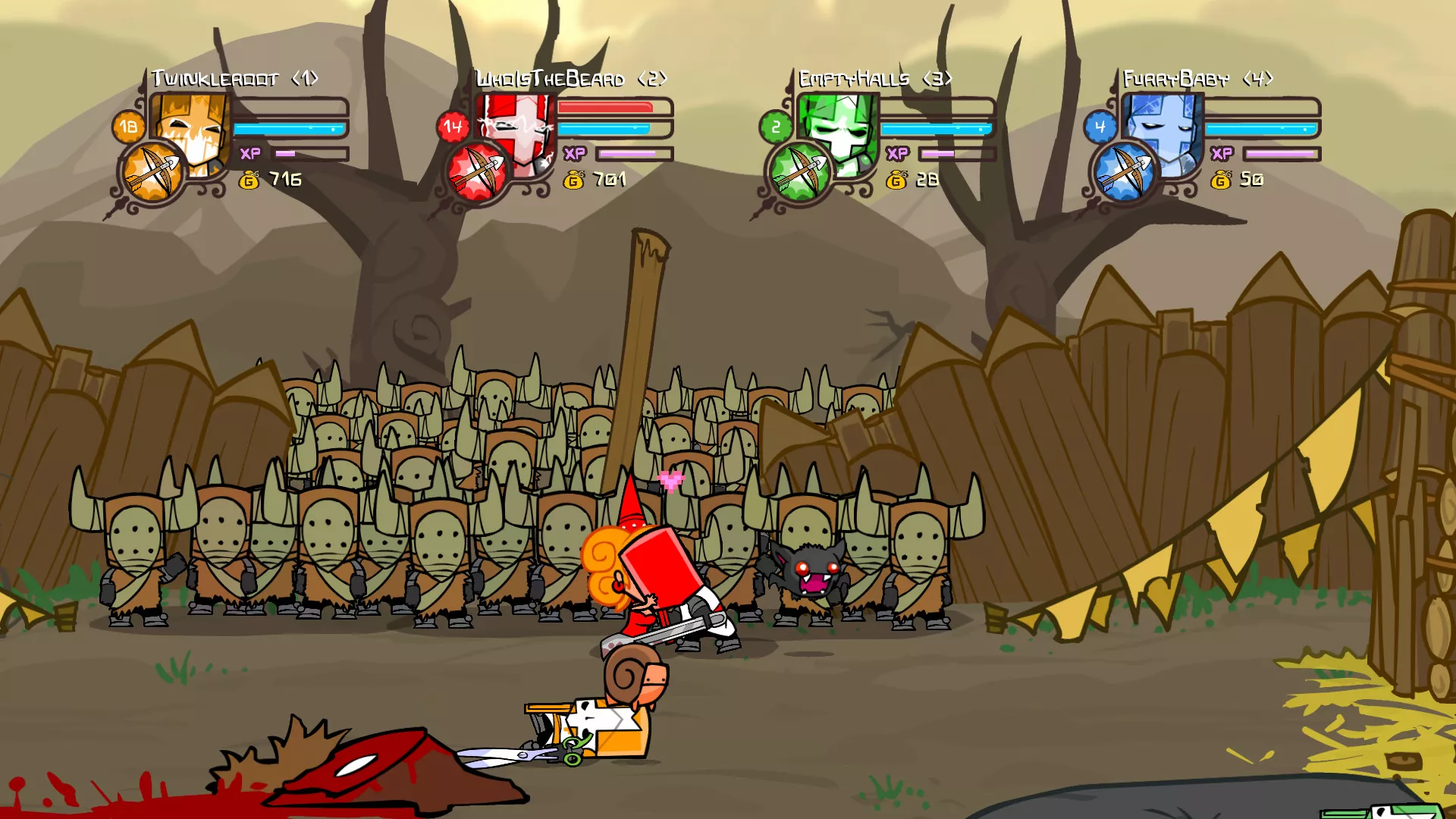 城堡毁灭者/城堡破坏者/Castle Crashers 版本更新 城堡毁灭者/城堡破坏者/Castle Crashers 版本更新