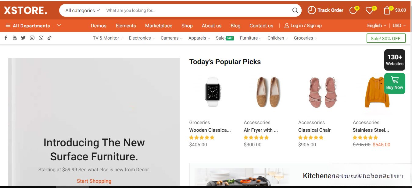WordPress主题–Xstore v9.5.1 Woocommerce主题 破解版下载-客创社 - 专注互联网轻资产创业及网络项目资源整合与分享客创社-免费且强大的项目分享网站！
