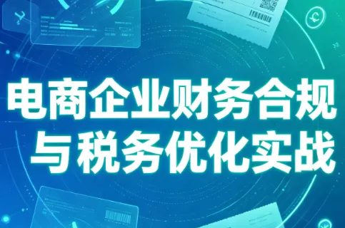 电商企业财务合规与税务优化实战-鱼见海资源网-免费PHP网站源码模板,插件软件网创AI智能体资源分享平台！