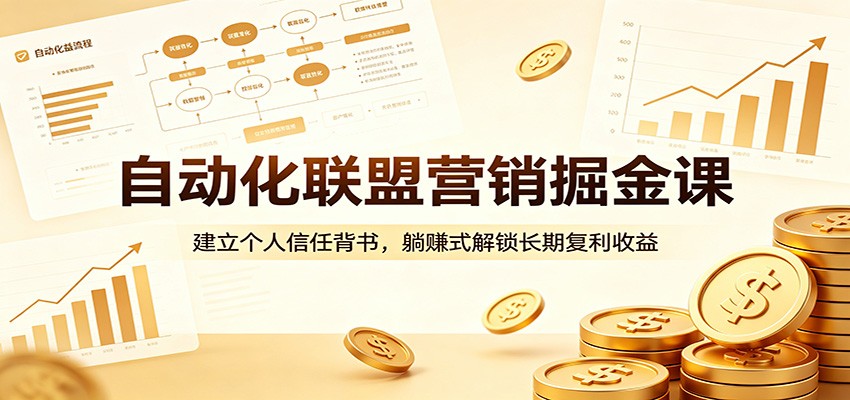 自动化联盟营销掘金课：建立个人信任背书，躺赚式解锁长期复利收益创云资源分享 | 创云网创云网创 | 千项创云 | 千项笔记 | 闪电网创 | 资源站网创 | 网创干货基地 | 网创实战教程 | 网创项目大全 | 网创副业项目 | 网创引流技巧 | 网创变现玩法 | 网创零基础入门 | 网创暴利项目 | 网创蓝海项目 | 网创实操手册 | 网创资料合集 | 网创工具分享 | 网创课程资料 | 网创技术教程 | 网创运营攻略 | 网创赚钱秘籍 | 网创被动收入 | 网创轻资产创业 | 网创低成本项目 | 创云资源库 | 创云副业指南 | 创云创业项目 | 创云干货分享 | 创云实战玩法 | 创云引流脚本 | 创云变现教程 | 创云 AI 工具 | 创云无货源 | 创云 C 单玩法 | 闲鱼无货源教程 | 闲鱼倒卖项目 | 闲鱼虚拟产品 | 闲鱼引流技巧 | 闲鱼开店攻略 | 闲鱼爆款选品 | 闲鱼自动发货 | 闲鱼副业赚钱 | 闲鱼 C 单 2.0 | 闲鱼流量玩法 | 小红书起号教程 | 小红书变现玩法 | 小红书引流攻略 | 小红书爆款文案 | 小红书素材库 | 小红书运营技巧 | 小红书虚拟资源 | 小红书带货项目 | 小红书 AI 作图 | 小红书流量密码 | 淘宝无货源开店 | 淘宝蓝海选品 | 淘宝引流技巧 | 淘宝运营教程 | 淘宝虚拟产品 | 淘宝客变现 | 淘宝爆款打造 | 淘宝新店运营 | 淘宝 C 店玩法 | 淘宝副业项目 | AI 网创项目 | AI 变现教程 | AI 文案生成 | AI 作图赚钱 | AI 视频剪辑 | AI 工具合集 | AI 自动化运营 | AI 虚拟产品 | AI 副业赚钱 | AI 引流脚本 | C 单 2.0 教程 | C 单实战玩法 | C 单引流技巧 | C 单变现攻略 | C 单项目资料 | C 单零基础教学 | C 单暴利玩法 | C 单自动脚本 | C 单流量玩法 | C 单副业项目 | 无货源电商教程 | 无货源选品技巧 | 无货源开店攻略 | 无货源虚拟项目 | 无货源自动发货 | 无货源爆款玩法 | 无货源副业赚钱 | 无货源运营手册 | 无货源工具合集 | 无货源蓝海项目 | 虚拟资源项目 | 虚拟产品变现 | 虚拟资料合集 | 虚拟产品开店 | 虚拟资源引流 | 虚拟产品教程 | 虚拟资源倒卖 | 虚拟产品暴利 | 虚拟资源自动 | 虚拟副业项目 | 副业赚钱项目 | 副业零基础入门 | 副业实操教程 | 副业变现攻略 | 副业引流技巧 | 副业工具合集 | 副业资料大全 | 副业轻资产 | 副业被动收入 | 副业暴利玩法 | 网络创业项目 | 网络赚钱教程 | 网络引流技巧 | 网络变现玩法 | 网络运营攻略 | 网络干货基地 | 网络实战手册 | 网络工具分享 | 网络课程资料 | 网络蓝海项目 | 短视频变现 | 短视频引流 | 短视频教程 | 短视频素材库 | 短视频运营 | 短视频带货 | 短视频脚本 | 短视频爆款 | 短视频 AI 剪辑 | 短视频副业 | 自媒体变现 | 自媒体起号 | 自媒体运营 | 自媒体文案 | 自媒体素材 | 自媒体引流 | 自媒体教程 | 自媒体副业 | 自媒体工具 | 自媒体干货 | 电商运营教程 | 电商引流技巧 | 电商变现玩法 | 电商选品攻略 | 电商工具合集 | 电商开店教程 | 电商爆款打造 | 电商虚拟项目 | 电商副业赚钱 | 电商蓝海项目 | 引流技术教程 | 精准引流玩法 | 全自动引流 | 私域引流技巧 | 社群引流攻略 | 短视频引流 | 图文引流教程 | 引流脚本合集 | 引流干货基地 | 引流实战玩法 | 变现技巧大全 | 变现项目合集 | 变现实操教程 | 变现工具分享 | 变现攻略手册 | 暴利变现玩法 | 被动变现项目 | 轻资产变现 | 虚拟变现教程 | 副业变现秘籍 | 千像网创资源 | 千像副业教程 | 千像引流干货 | 闪电网创项目 | 闪电变现玩法 | 闪电副业赚钱 | 资源站网创库 | 资源站副业集 | 资源站引流技 | 资源站变现法创云网创