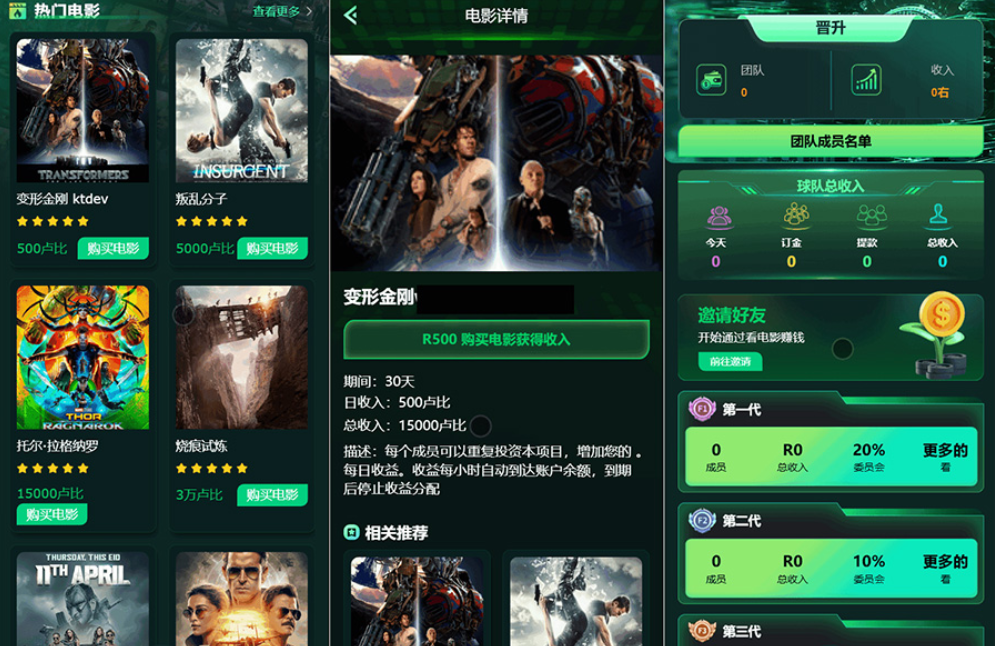 Flickiri Fun海外电影投资理财源码 电影投资正规平台 影视理财类源码-客创社 - 专注互联网轻资产创业及网络项目资源整合与分享客创社-免费且强大的项目分享网站！