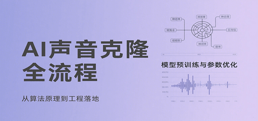 AI声音克隆全流程，基础概念到实战应用，3秒极速声音复刻、模型预训练、云端部署等-客创社 - 专注互联网轻资产创业及网络项目资源整合与分享客创社-免费且强大的项目分享网站！