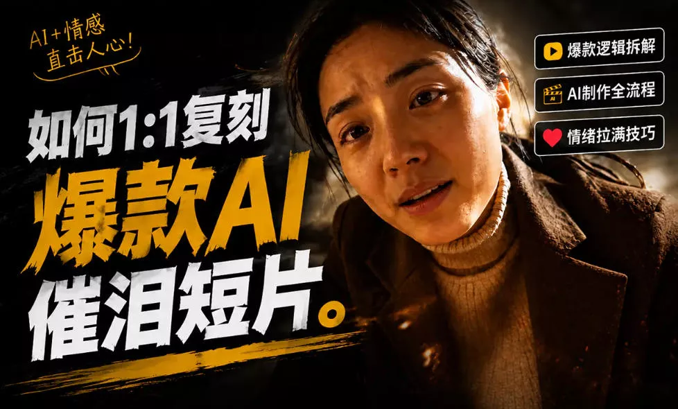 豆包+Gemini生成真人AI短剧-拆解复刻百万爆款第一人称短片，一站式讲透爆款复刻全流程客创社区-专注互联网轻资产资源整合与分享客创社区-专注互联网轻资产资源整合与分享