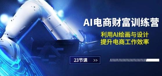 AI电商-财富训练营：利用AI绘画与设计，提升电商工作效率(23节课)客创社 - 专注互联网轻资产创业及网络项目资源整合与分享客创社 - 专注互联网轻资产创业及网络项目资源整合与分享