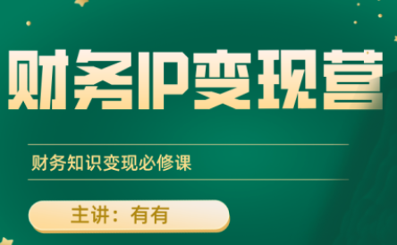 有有老师·财务IP变现营，财务知识变现必修课-客创社 - 专注互联网轻资产创业及网络项目资源整合与分享客创社-免费且强大的项目分享网站！