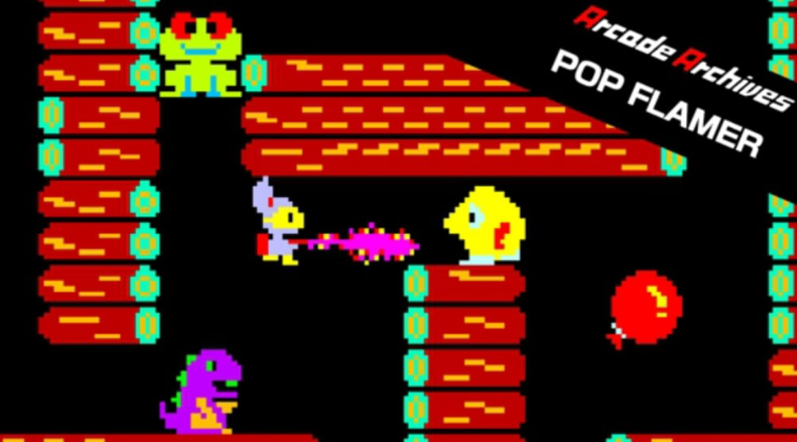 《街机：POP火焰 Arcade Archives POP FLAMER》Switch英文版NSP下载客创社区-专注互联网轻资产资源整合与分享客创社区-专注互联网轻资产资源整合与分享