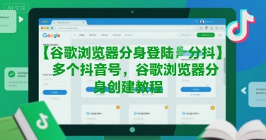 谷歌浏览器分身登陆多个抖音号，谷歌浏览器分身创建教程-客创社 - 专注互联网轻资产创业及网络项目资源整合与分享客创社-免费且强大的项目分享网站！