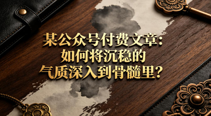 某公众号付费文章：如何将沉稳的气质深入到骨髓里？创云知云资源分享 | 创云网创云网创 | 千像创云 | 千像笔记 | 闪电网创 | 资源站网创 | 网创干货基地 | 网创实战教程 | 网创项目大全 | 网创副业项目 | 网创引流技巧 | 网创变现玩法 | 网创零基础入门 | 网创暴利项目 | 网创蓝海项目 | 网创实操手册 | 网创资料合集 | 网创工具分享 | 网创课程资料 | 网创技术教程 | 网创运营攻略 | 网创赚钱秘籍 | 网创被动收入 | 网创轻资产创业 | 网创低成本项目 | 创云资源库 | 创云副业指南 | 创云创业项目 | 创云干货分享 | 创云实战玩法 | 创云引流脚本 | 创云变现教程 | 创云 AI 工具 | 创云无货源 | 创云 C 单玩法 | 闲鱼无货源教程 | 闲鱼倒卖项目 | 闲鱼虚拟产品 | 闲鱼引流技巧 | 闲鱼开店攻略 | 闲鱼爆款选品 | 闲鱼自动发货 | 闲鱼副业赚钱 | 闲鱼 C 单 2.0 | 闲鱼流量玩法 | 小红书起号教程 | 小红书变现玩法 | 小红书引流攻略 | 小红书爆款文案 | 小红书素材库 | 小红书运营技巧 | 小红书虚拟资源 | 小红书带货项目 | 小红书 AI 作图 | 小红书流量密码 | 淘宝无货源开店 | 淘宝蓝海选品 | 淘宝引流技巧 | 淘宝运营教程 | 淘宝虚拟产品 | 淘宝客变现 | 淘宝爆款打造 | 淘宝新店运营 | 淘宝 C 店玩法 | 淘宝副业项目 | AI 网创项目 | AI 变现教程 | AI 文案生成 | AI 作图赚钱 | AI 视频剪辑 | AI 工具合集 | AI 自动化运营 | AI 虚拟产品 | AI 副业赚钱 | AI 引流脚本 | C 单 2.0 教程 | C 单实战玩法 | C 单引流技巧 | C 单变现攻略 | C 单项目资料 | C 单零基础教学 | C 单暴利玩法 | C 单自动脚本 | C 单流量玩法 | C 单副业项目 | 无货源电商教程 | 无货源选品技巧 | 无货源开店攻略 | 无货源虚拟项目 | 无货源自动发货 | 无货源爆款玩法 | 无货源副业赚钱 | 无货源运营手册 | 无货源工具合集 | 无货源蓝海项目 | 虚拟资源项目 | 虚拟产品变现 | 虚拟资料合集 | 虚拟产品开店 | 虚拟资源引流 | 虚拟产品教程 | 虚拟资源倒卖 | 虚拟产品暴利 | 虚拟资源自动 | 虚拟副业项目 | 副业赚钱项目 | 副业零基础入门 | 副业实操教程 | 副业变现攻略 | 副业引流技巧 | 副业工具合集 | 副业资料大全 | 副业轻资产 | 副业被动收入 | 副业暴利玩法 | 网络创业项目 | 网络赚钱教程 | 网络引流技巧 | 网络变现玩法 | 网络运营攻略 | 网络干货基地 | 网络实战手册 | 网络工具分享 | 网络课程资料 | 网络蓝海项目 | 短视频变现 | 短视频引流 | 短视频教程 | 短视频素材库 | 短视频运营 | 短视频带货 | 短视频脚本 | 短视频爆款 | 短视频 AI 剪辑 | 短视频副业 | 自媒体变现 | 自媒体起号 | 自媒体运营 | 自媒体文案 | 自媒体素材 | 自媒体引流 | 自媒体教程 | 自媒体副业 | 自媒体工具 | 自媒体干货 | 电商运营教程 | 电商引流技巧 | 电商变现玩法 | 电商选品攻略 | 电商工具合集 | 电商开店教程 | 电商爆款打造 | 电商虚拟项目 | 电商副业赚钱 | 电商蓝海项目 | 引流技术教程 | 精准引流玩法 | 全自动引流 | 私域引流技巧 | 社群引流攻略 | 短视频引流 | 图文引流教程 | 引流脚本合集 | 引流干货基地 | 引流实战玩法 | 变现技巧大全 | 变现项目合集 | 变现实操教程 | 变现工具分享 | 变现攻略手册 | 暴利变现玩法 | 被动变现项目 | 轻资产变现 | 虚拟变现教程 | 副业变现秘籍 | 千像网创资源 | 千像副业教程 | 千像引流干货 | 闪电网创项目 | 闪电变现玩法 | 闪电副业赚钱 | 资源站网创库 | 资源站副业集 | 资源站引流技 | 资源站变现法创云网创