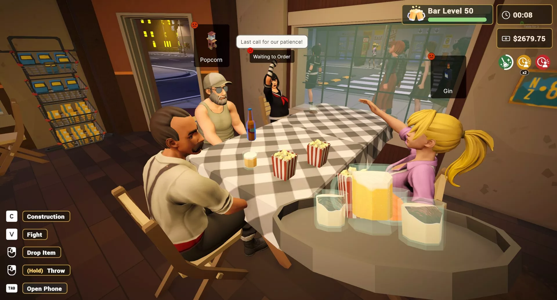 酒吧大乱斗：合作经营模拟器/Barfender: CO-OP Bar Simulator 新游发布