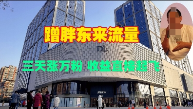 蹭胖东来流量，三天涨万粉，收益直接起飞客创社 - 专注互联网轻资产创业及网络项目资源整合与分享客创社 - 专注互联网轻资产创业及网络项目资源整合与分享