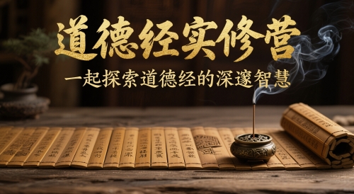 道德经实修营，一起探索道德经的深邃智慧-客创社 - 专注互联网轻资产创业及网络项目资源整合与分享客创社-免费且强大的项目分享网站！