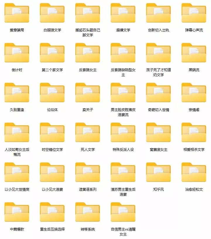 某社群百人拆文交流群付费资源-更新0929：千本爆款短篇拆解+每