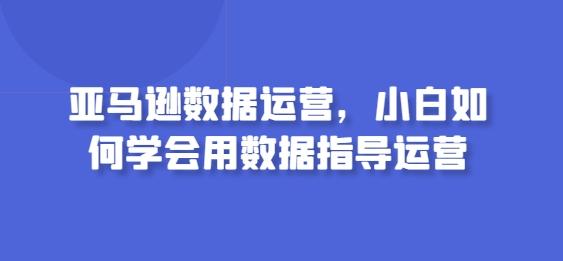 亚马逊数据运营，小白如何学会用数据指导运营客创社 - 专注互联网轻资产创业及网络项目资源整合与分享客创社 - 专注互联网轻资产创业及网络项目资源整合与分享