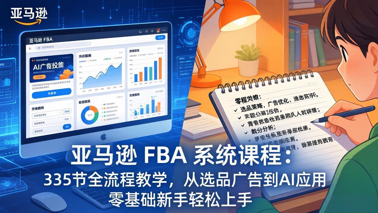 亚马逊 FBA 系统课程(更新26年3月 亚马逊 FBA 系统课程(更新26年3月