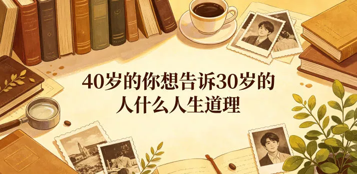 公众号付费文章：40岁的你想告诉30岁的人什么人生道理？-鱼见海资源网-免费PHP网站源码模板,插件软件网创AI智能体资源分享平台！