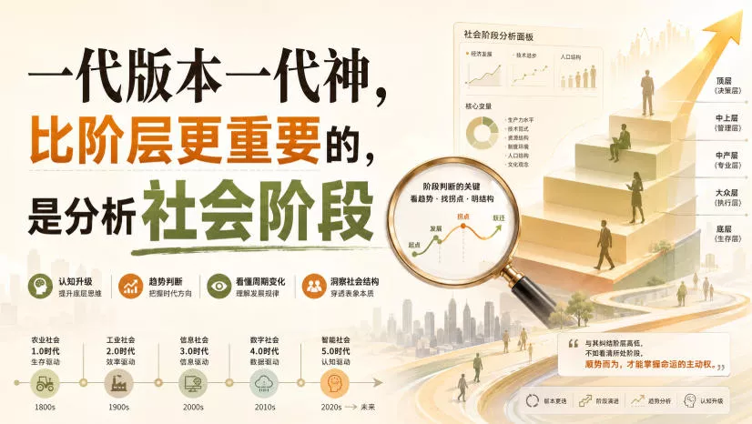 付费文章：一代版本一代神，比阶层更重要的，是分析社会阶段星享资源网星享资源网