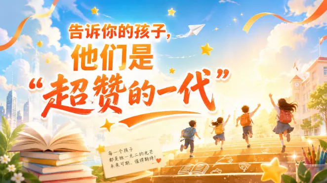 某付费社群专属文章：告诉你的孩子，他们是“超赞的一代”。-鱼见海资源网-免费PHP网站源码模板,插件软件网创AI智能体资源分享平台！