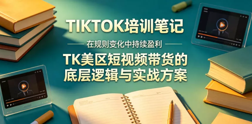 视界跨境TIKTOK4月17培训笔记，在规则变化中持续盈利，TK美区短视频带货的底层逻辑与实战方案【文档】客创社区-专注互联网轻资产资源整合与分享客创社区-专注互联网轻资产资源整合与分享