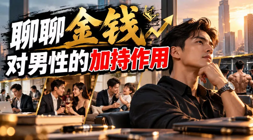 某公众号付费文章：聊聊金钱对男性的加持作用星享资源网星享资源网